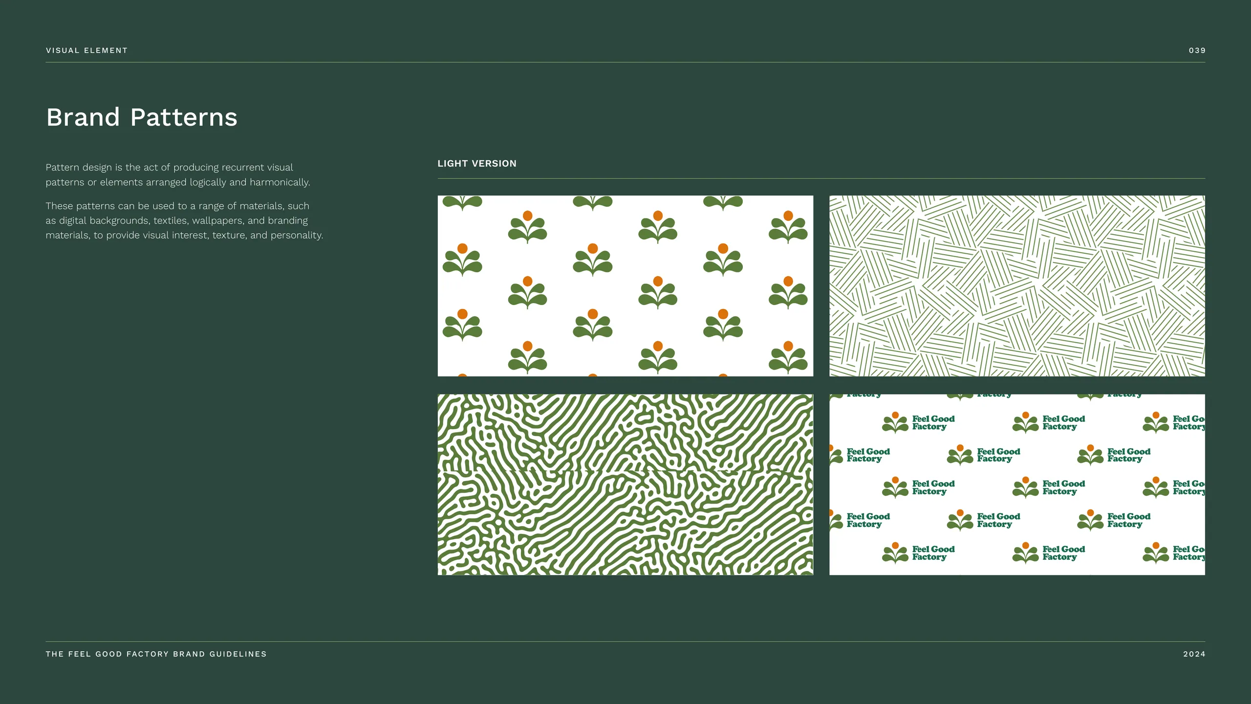 The Feel Good Factory brand identity 8